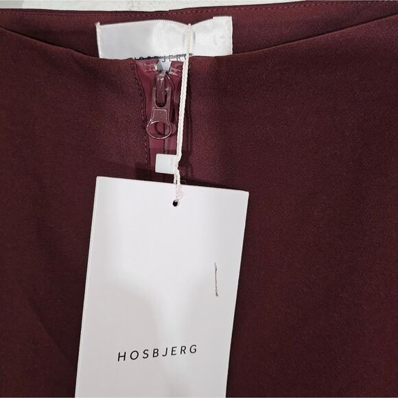Hosbjerg Burgundy Hunch Adele Pants - Picture 8 of 11